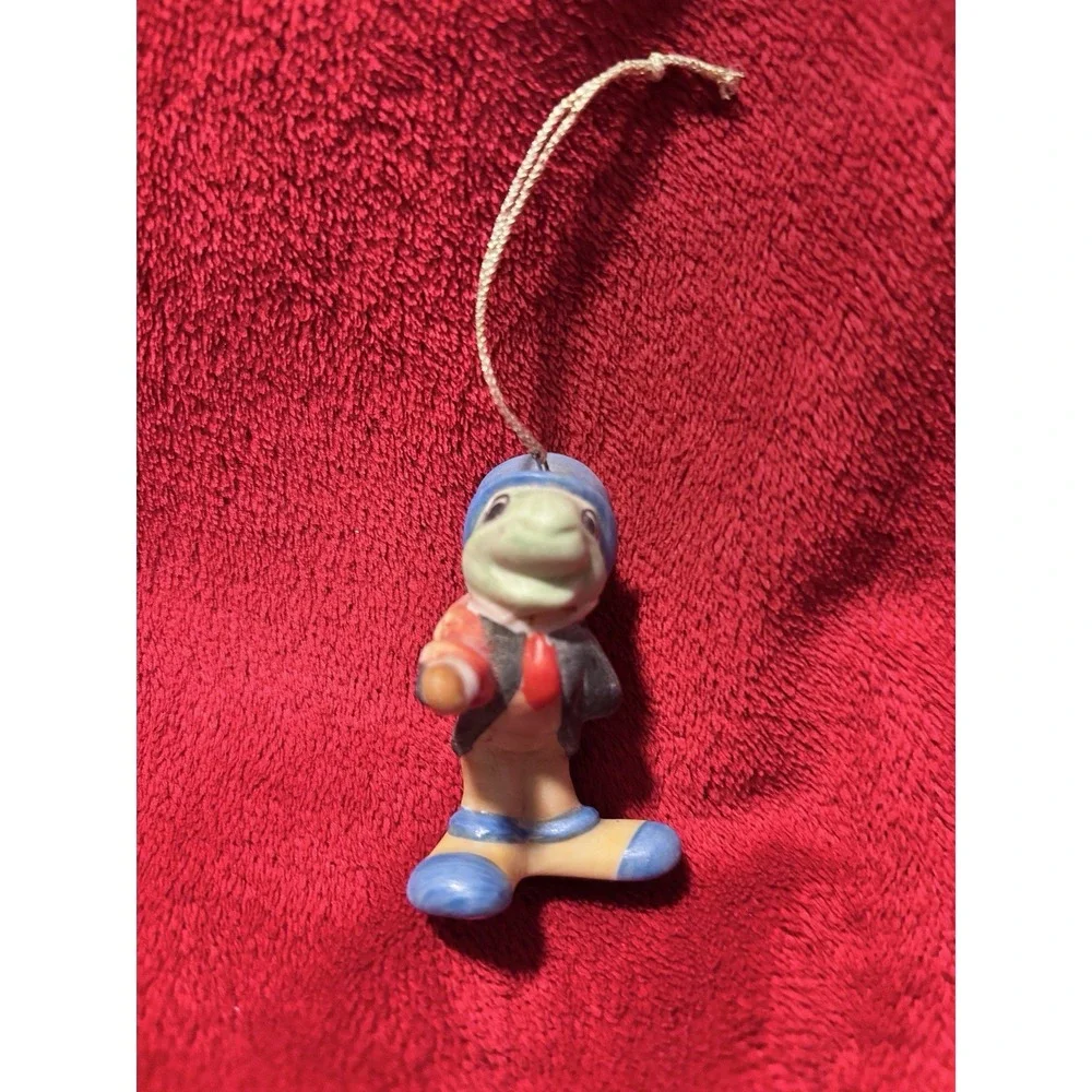 VTG Disney Pair Jiminy Cricket 1980 Japan Statue 3
